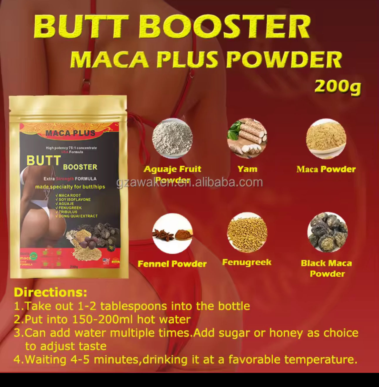 MACA PLUS POWDER BOSTER 200g