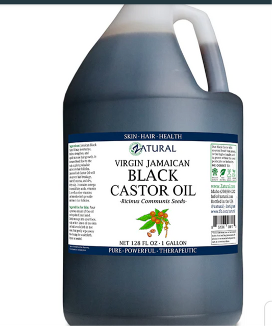 Castor Oil - 100% Pure Virgin Castor
Seed Oil