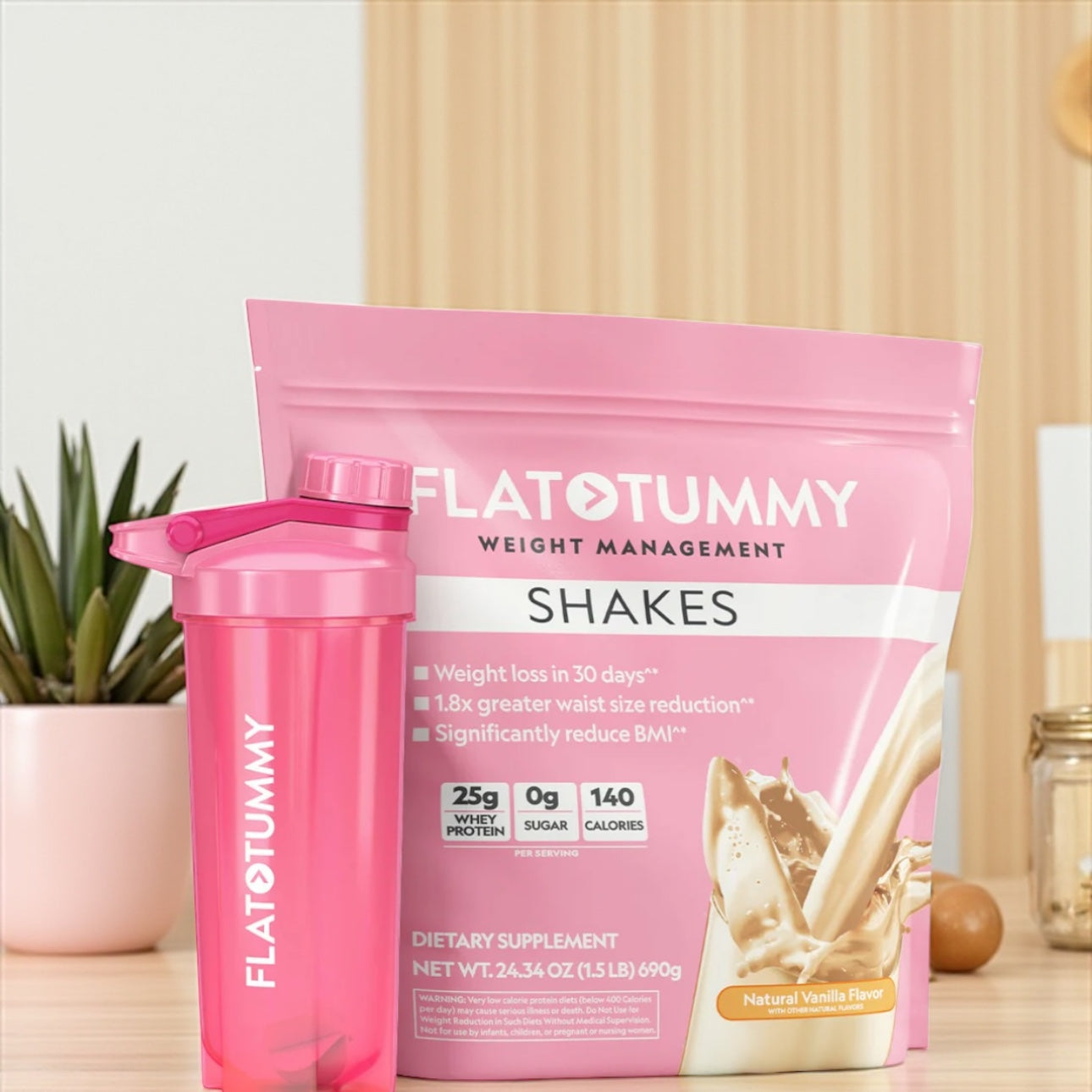 12 FLAT TUMMY VANILLA SHAKE