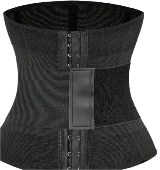 Arrives in 5+ BUSINESS DAYS Tummy Control Waist Trainer Wrap, Polyester 90% Elastane 10% Knit Fabric,