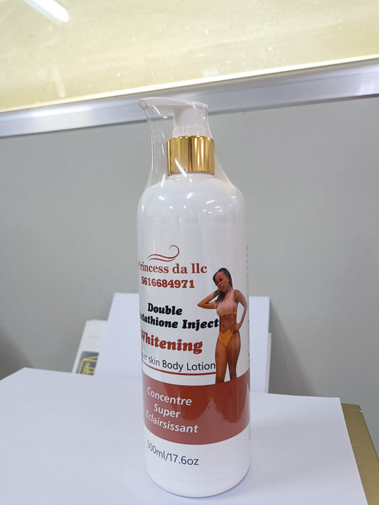 Whitening body lotion