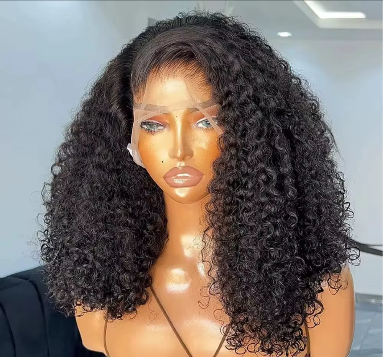 Deep Wave 13X4 Lace Front Wigs Short Bob Wig Brazilian Virgin Human Hair Pre Plucked With Baby Hair Natural 4x4